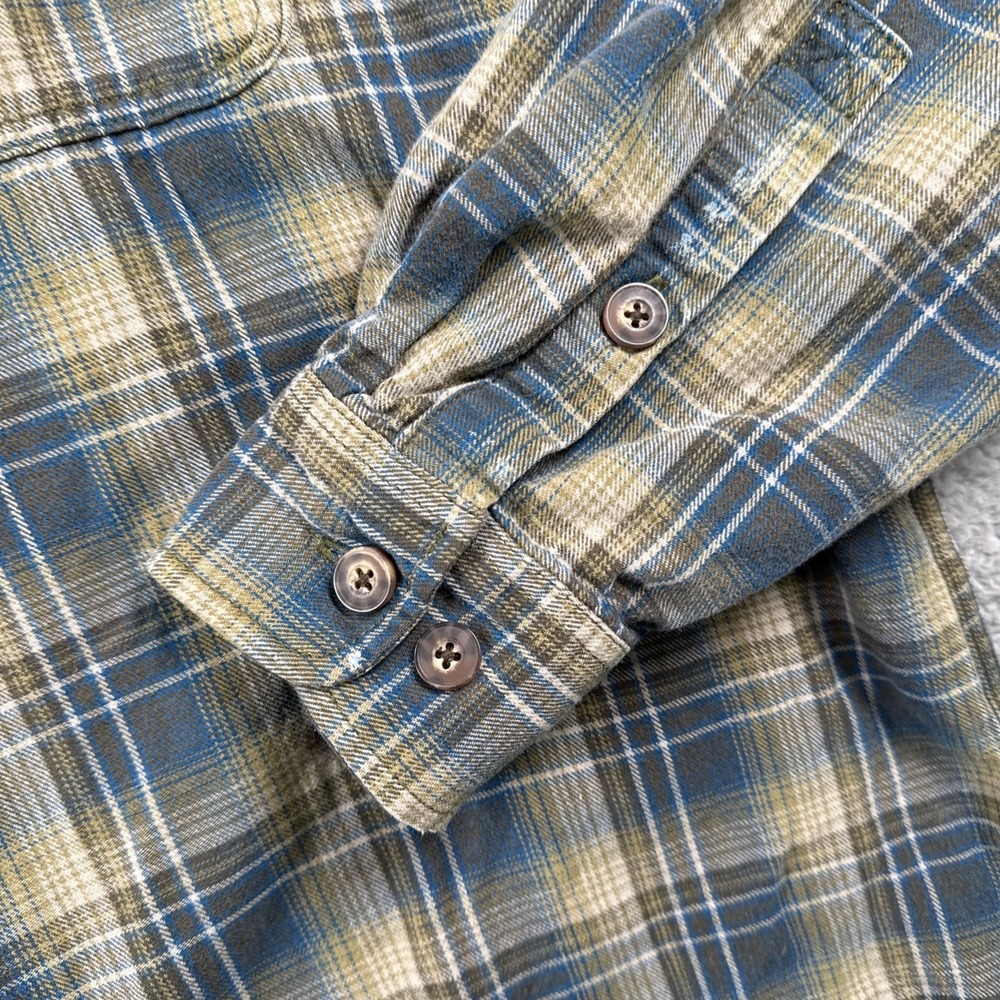 Duluth Shirt Mens XL TALL Free‎ Swingin' Flannel Button Down Plaid Pockets Work - Picture 4 of 14